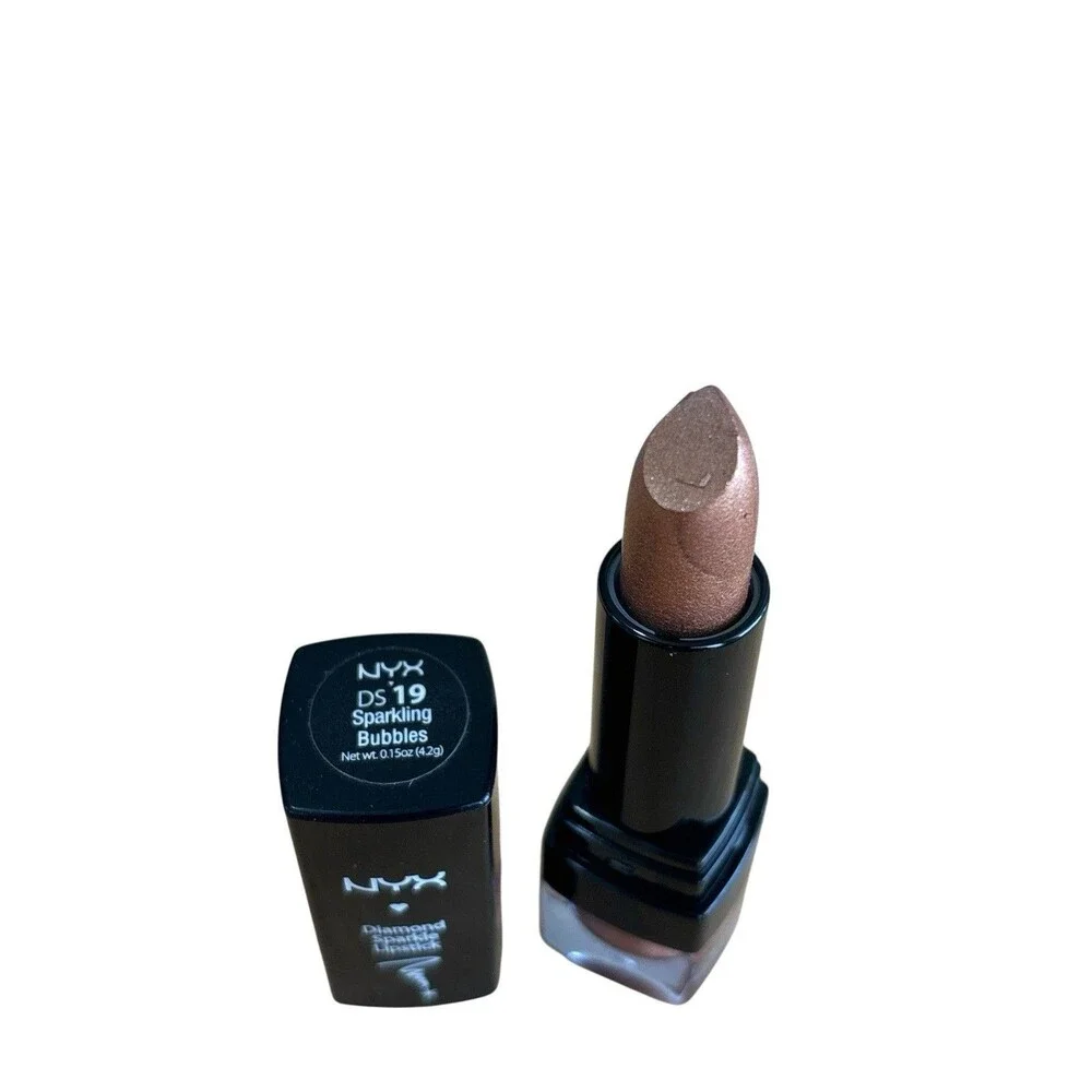 NYX DS19 Sparkling Bubbles Diamond Sparkle Lipstick 0.15oz